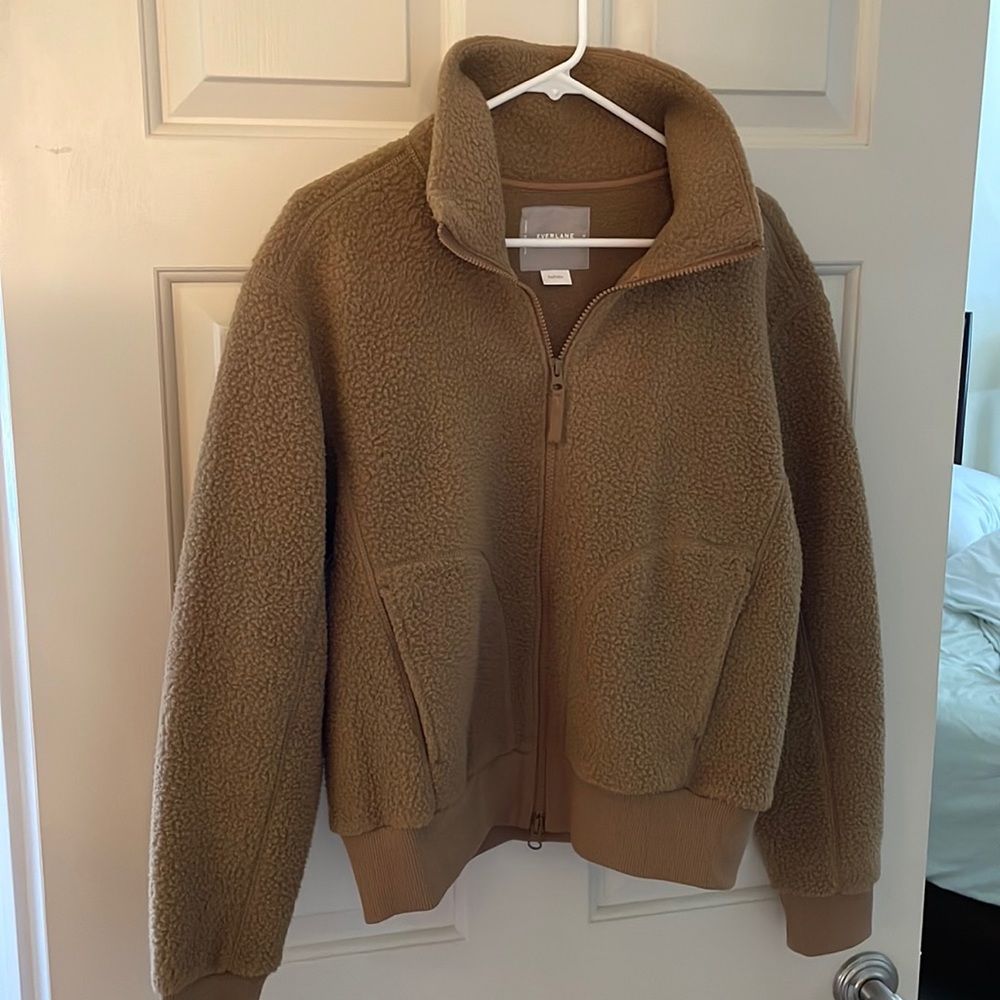 Everlane The ReNew Teddy Bomber